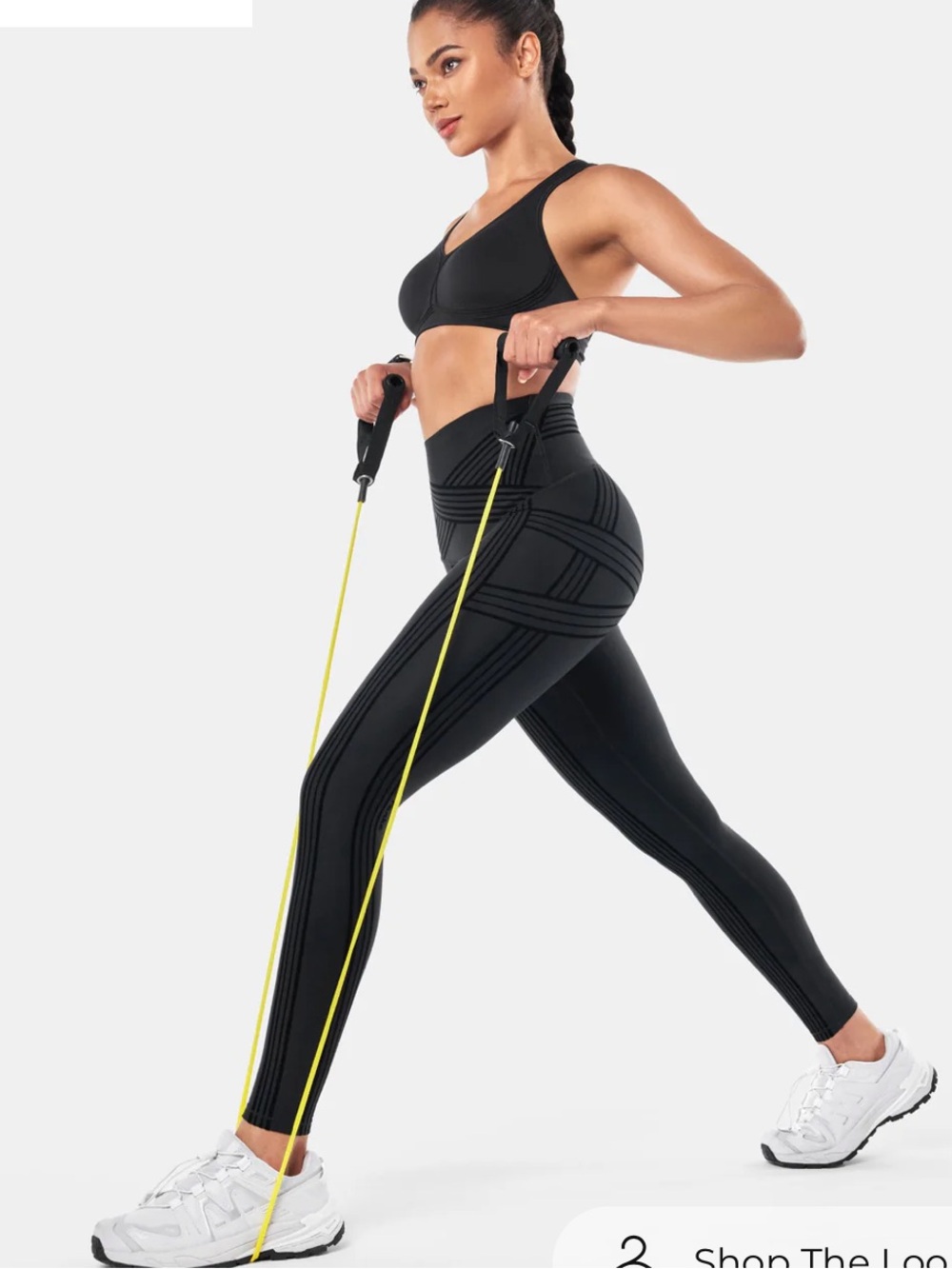 Fanka size S Sculpt resistance leggings Black